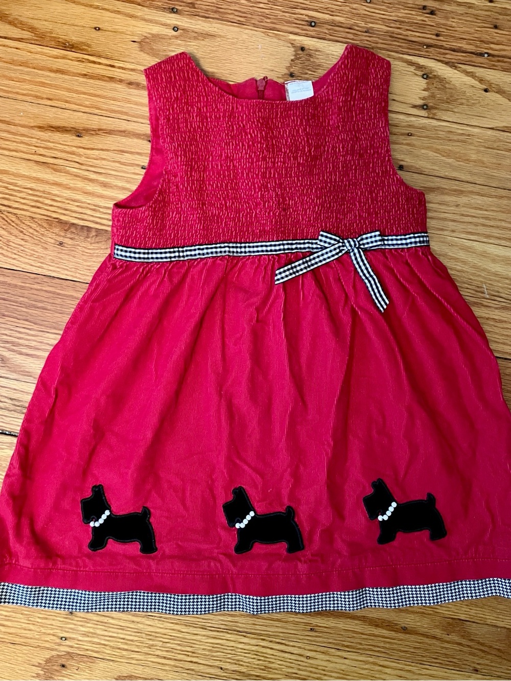 Too Cute Cotton Corduroy Doggie Dress!